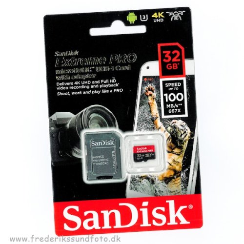 Sandisk 32GB Micro-SDHC Extreme-PRO R100/W90