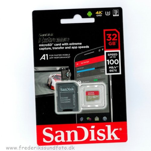 Sandisk 32GB Micro-SDHC Extreme R100/W60