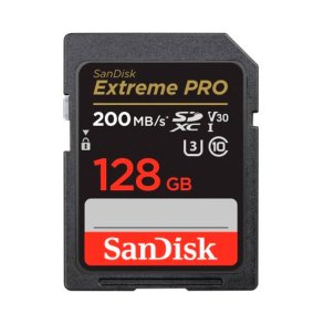 SanDisk 128GB SDXC R200/MBs W90MBs