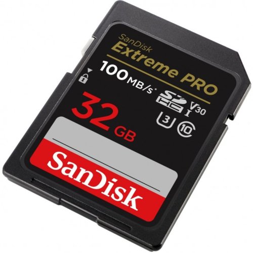 SanDisk 32GB R100MBs/W90MBs U3 4K