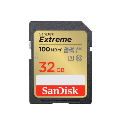 SanDisk Extreme 32GB SDHC U3 R100/W60