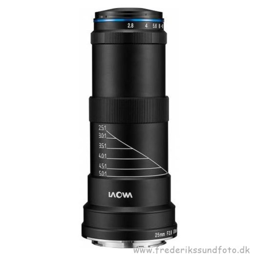 Laowa 25mm f2.8 2,5-5X Ultra macro Sony E-mount