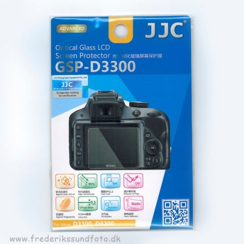 JJC LCD beskyttelse til Nikon D3200/D3300