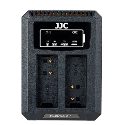 JJC Dual USB oplader til Panasonic DMW-BLG10