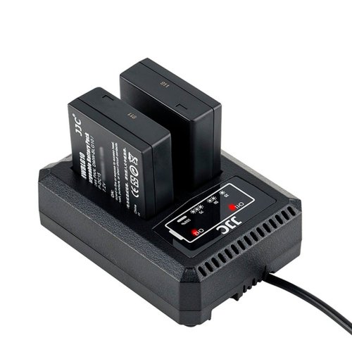 JJC Dual USB oplader til Panasonic DMW-BLG10