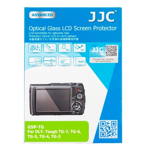 JJC LCD beskyttelse til OM SYSTEM TG-7 / Oly. TG-6
