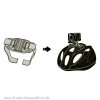 AEE B20 Vented Helmet Strap til SD model
