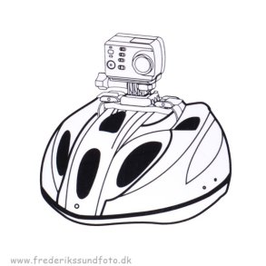 AEE BS20 Vented Helmet Strap til S-modeller