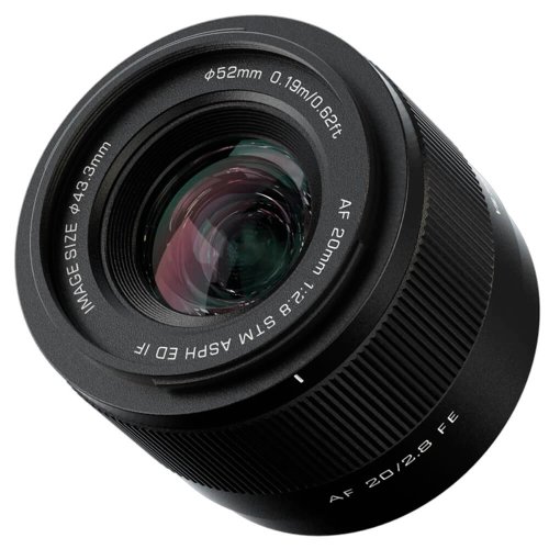 Viltrox 20mm f/2.8 AF til Sony E-Mount Fullframe