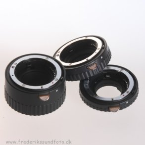 Meike Macro Extension 3 stk. Mellemringe Nikon F