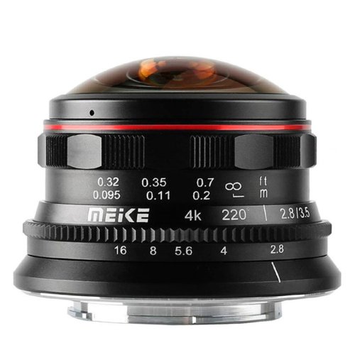Meike 3,5mm f/2.8 Fiskeje t/MFT-mount