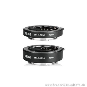 MeiKe Mellemringe kit med 2 stk. til Micro 4:3