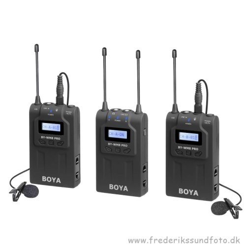 BOYA BY-WM8 Pro-K2 UHF Dual-Channel