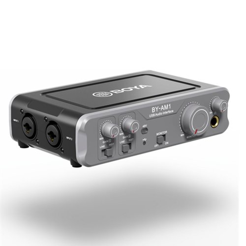 BOYA 2 kanal Mixer Audio BY-AM1 XLR