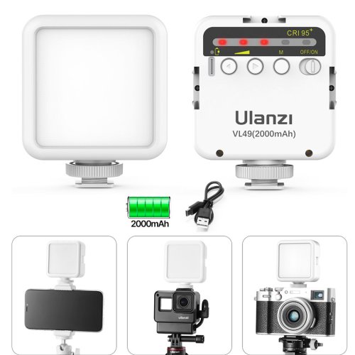 Ulanzi VL49 LED Videolys Limited White Version