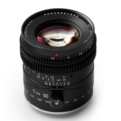 TTArtisan 50mm f/1.4 Tilt til Nikon Z