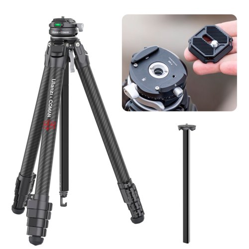 Ulanzi &amp; Coman Zero F38 Carbon fotostativ m/adapt.