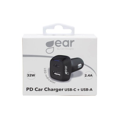 Gear Bil lader USB-A og C