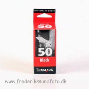 Lexmark 50 Sort blkpatron