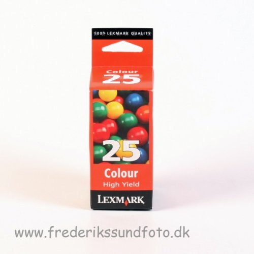 Lexmark 25 farve blkpatron