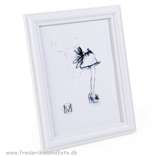 Tango Wood White 15x20 billedramme