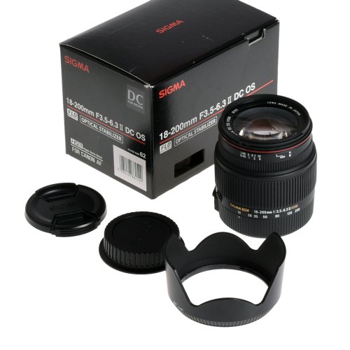 BRUGT Sigma 18-200mm f/3.5-6.3 II DC OS Canon EF-S