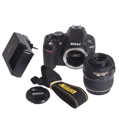 BRUGT Nikon D3100 m/18-55mm f3.5-5.6G II ED