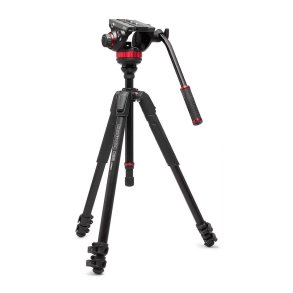 Manfrotto Video Tripod Kit MVH502AH + MT055CXPRO3