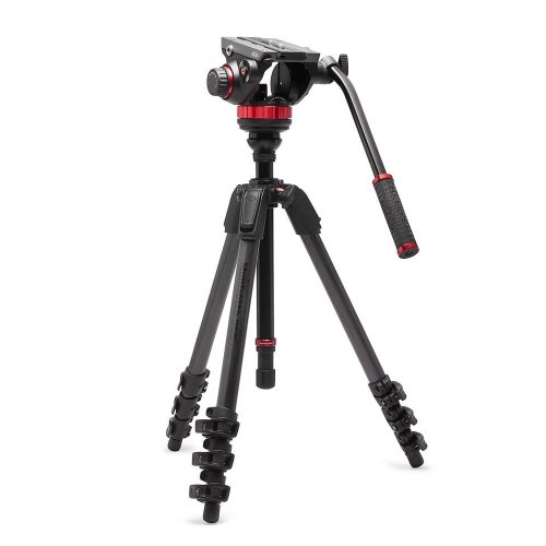 Manfrotto Video Tripod Kit MVH502AH + MT055CXPRO4