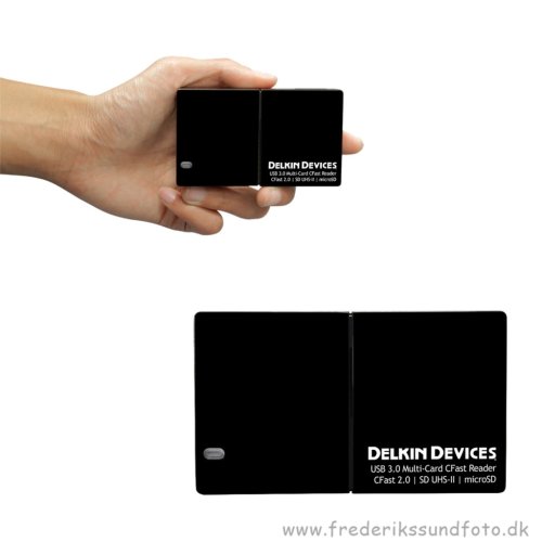 Delkin CFast Multi-reader SD, Micro-Sd og CFast
