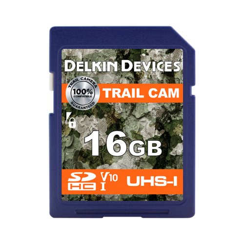 Delkin Trail Cam 16GB SDHC R100/W30MB/s V10