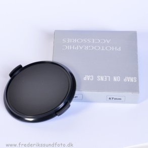67mm Snap on lens cap