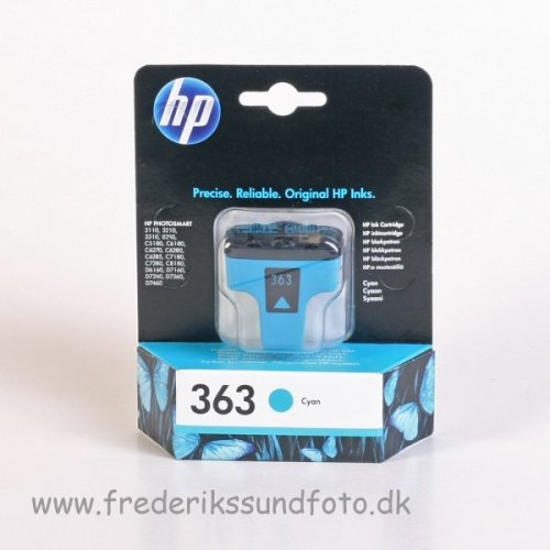 HP 363 Cyan blkpatron (Udlbsdato 2019)