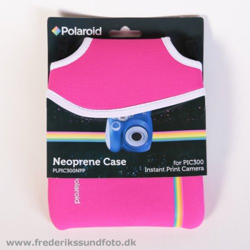 Instax pink Neopren taske til Polaroid/Instax mini
