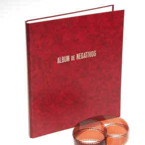 Hofmann Negativ album inkl. 10 sider til 35mm film