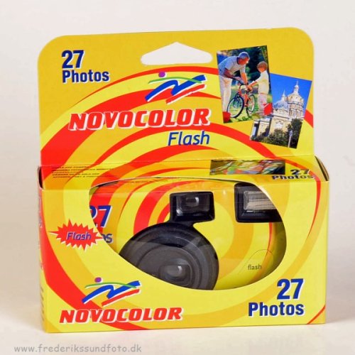 Novocolor engangskamera 27 exp.