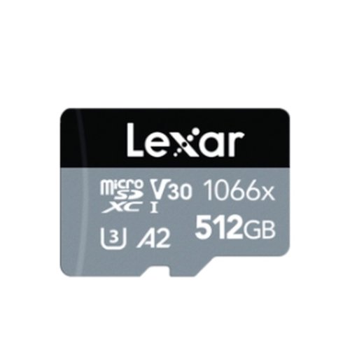 Lexar 512GB Micro-SDXC U3 4K R160MB/s W120MB/s