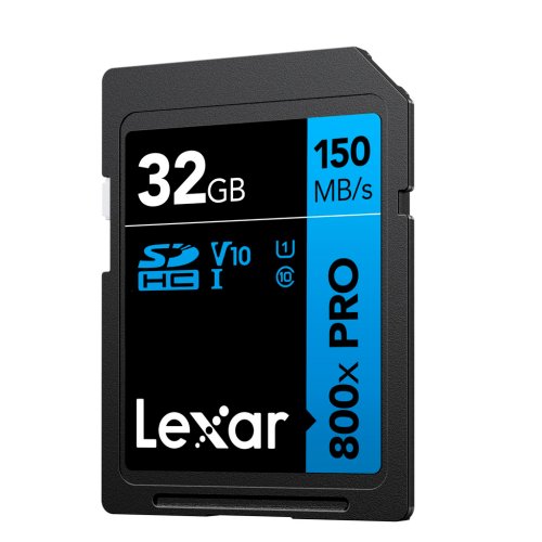 Lexar Pro 32GB SDHC read up to 150MB/s