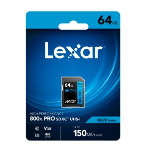 Lexar Pro 64GB SDXC V30 150MB/S