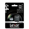 Lexar 64GB Micro-SDXC Prof R205MB/s W100MB/s