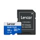 Lexar BLUE PLUS microSDHC UHS-I 32GB med SD-adapte