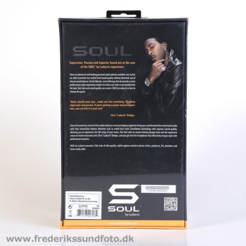 Soul SL100 On-Ear hovedtelefon  Bl