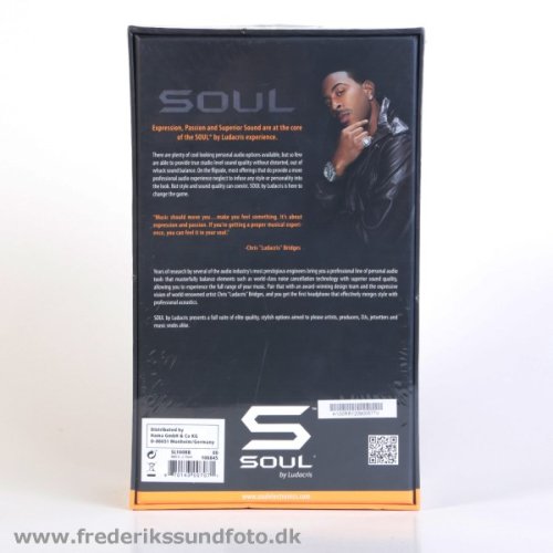 Soul SL100 On-Ear hovedtelefon Rd