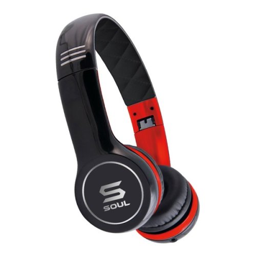 Soul SL100 On-Ear hovedtelefon Rd