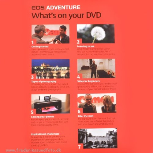 Canon EOS Adventure Getting Started DVD
