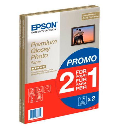 Epson Premium Glossy A4  255g 30 ark