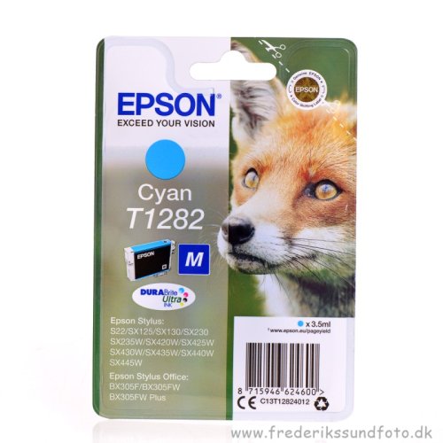 Epson T1282 Cyan printerpatron