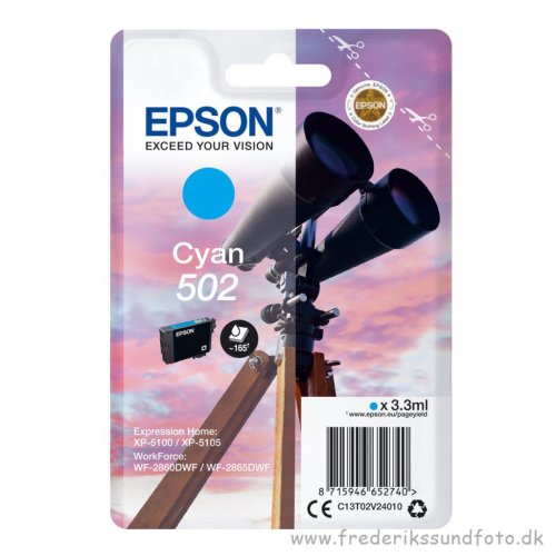 Epson 502 Cyan