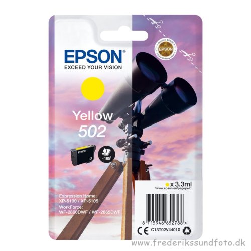 Epson 502 Yellow