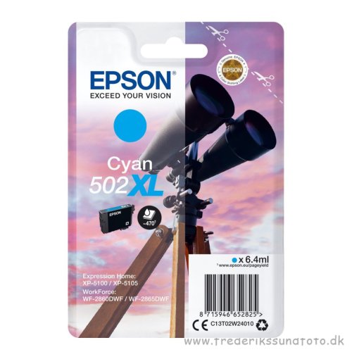 Epson 502 XL Cyan